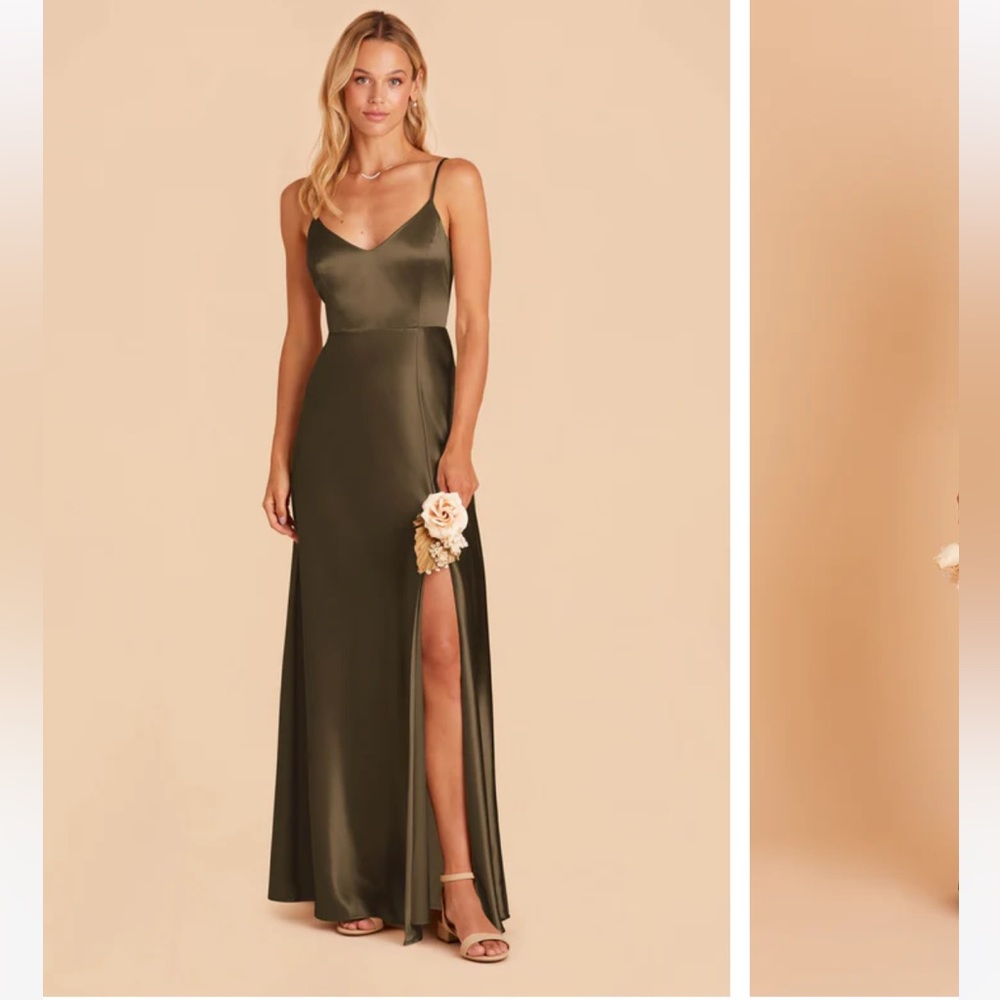 BIRDY GREY JAY SATIN DRESS
